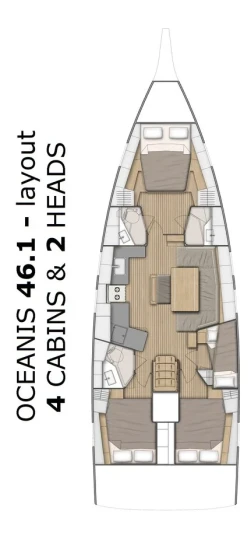 Oceanis 46.1 - Boatscribe.com