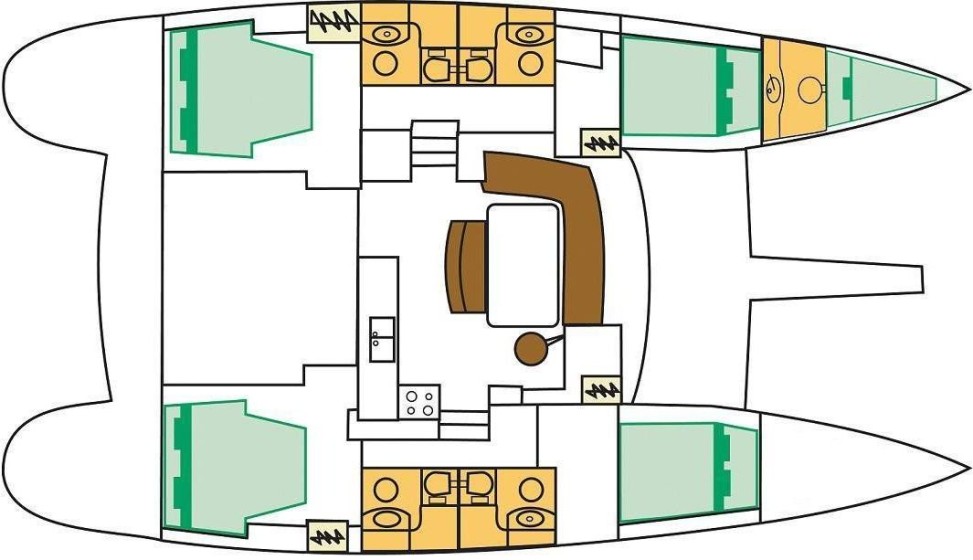 Lagoon 440 - 4 + 1 cab. - Boatscribe.com