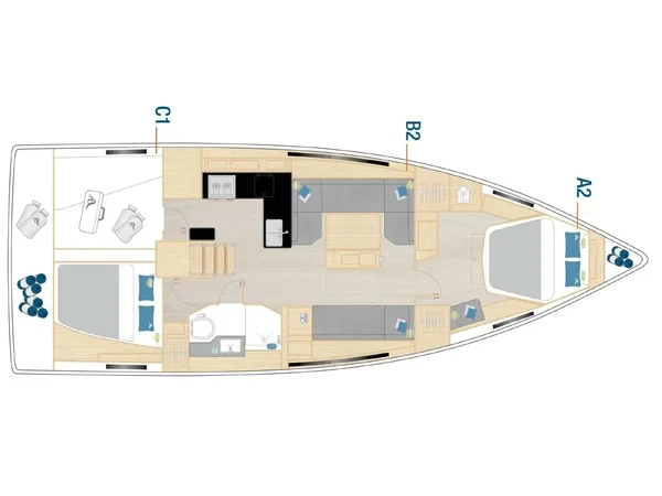 Hanse 410 - Boatscribe.com